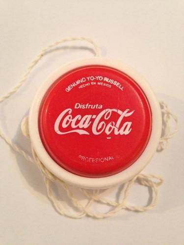 RUSSELL COCA COLA RED PROFESIONAL YO YO - GREAT FIND -