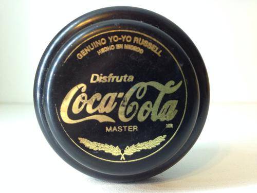 RUSSELL YO YO - BLACK MASTER COCA COLA MEXICO - GREAT FIND -