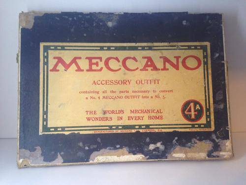 VINTAGE MECCANO SET NUMBER 4(A)  - MAGNIFICENT FIND -