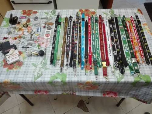 Lot of Collectible Keyrings and Lanyards