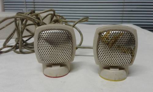 vintage Grundig Mic set