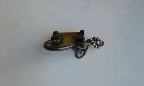 1920s Brass Lock With 2 Keys ,