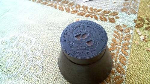 1894 ZAR 2.5 Shillings Coin DIE > ultra Rare find