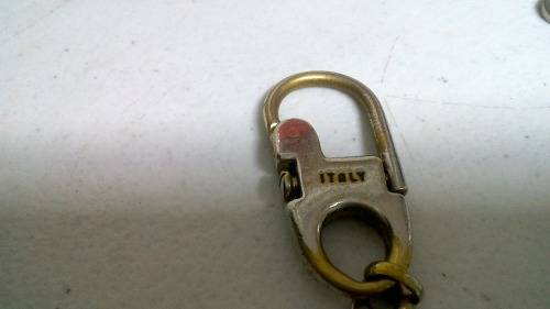 Original vintage  Gucci High end Key Chain and Fiat Key