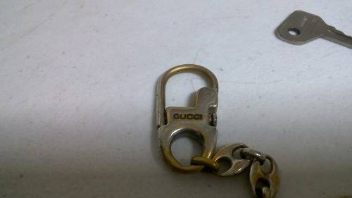 Original vintage  Gucci High end Key Chain and Fiat Key