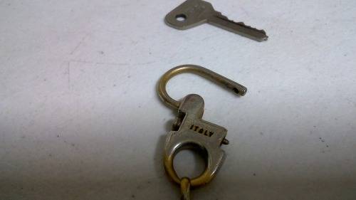 Original vintage  Gucci High end Key Chain and Fiat Key
