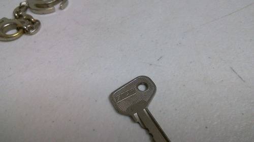 Original vintage  Gucci High end Key Chain and Fiat Key