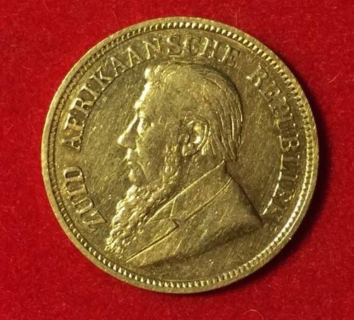 1896 ZAR halfpond