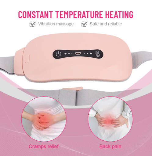 Period Pain & Menstrual Cramps Relief Massage Belt