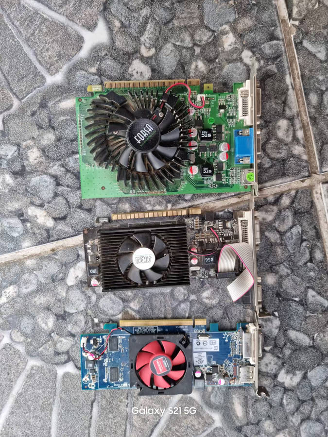Lot of graphics cards