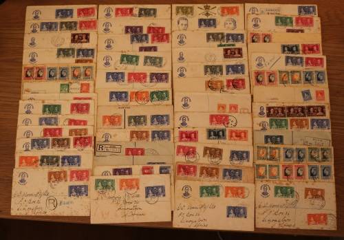 Huge Collection of Stamps mostly from the 1937 Coronation of George VI and Queen Elizabeth