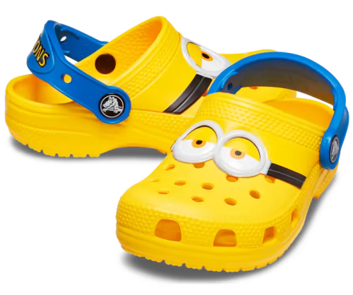 CROCS MINION KIDS CLOGS