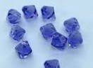 Swarovski crystal 6mm Tanzanite Top Drilled Bead (10)