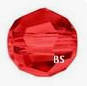 Swarovski Bead 5000 round Light Siam 4mm (24)