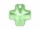 Swarovski Crystal Pendant A6866 20mm Peridot Cross R20
