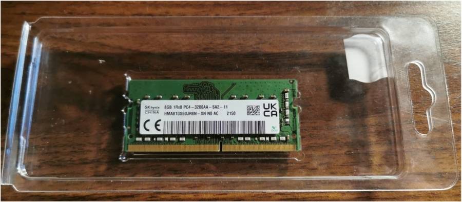 SK Hynix 8GB SODIMM DDR4 3200 PC4 1Rx8 HMA81GS6DJR8NXN SO-DIMM Laptop RAM Memory for Dell HP Lenovo