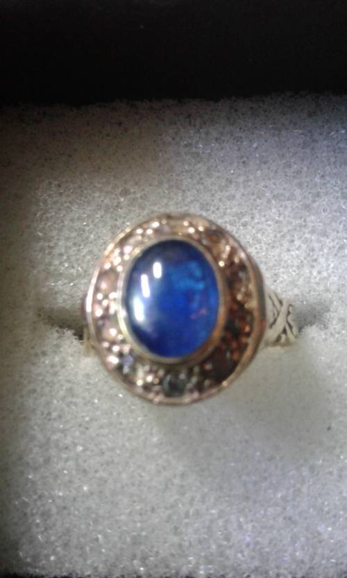 1 X 9 CT YELLOW GOLD DESIGNER WEDDING RING WITH DIAMONDS