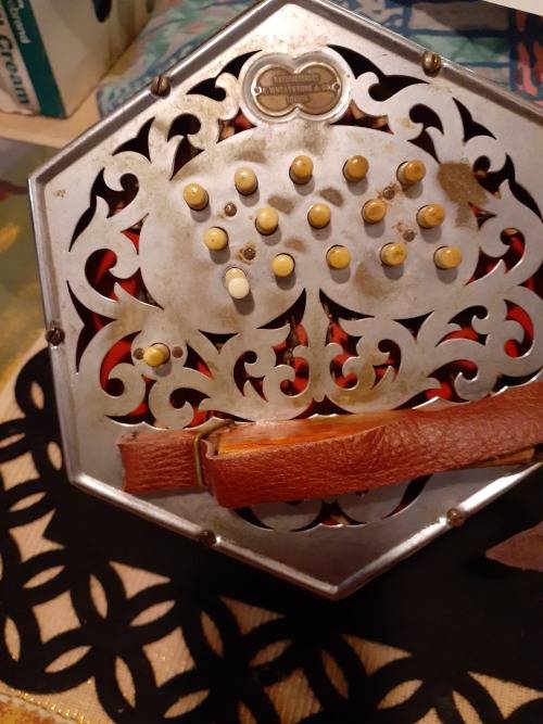 Wheatstone Consertina see (photos)E25