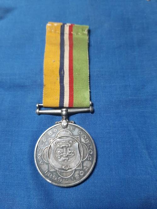 1 x War Medal and Silver 5 Shielling,s all for 1 bidding