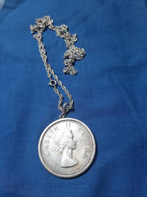 1 x War Medal and Silver 5 Shielling,s all for 1 bidding
