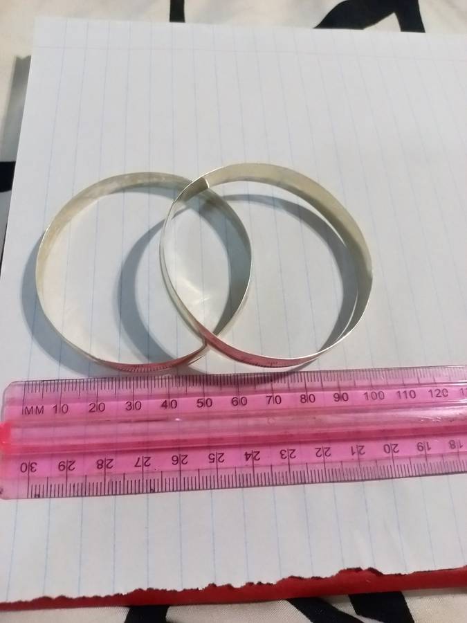 `STUNNING SET `of Genuine `STERLING SILVER 925` Bangles.
