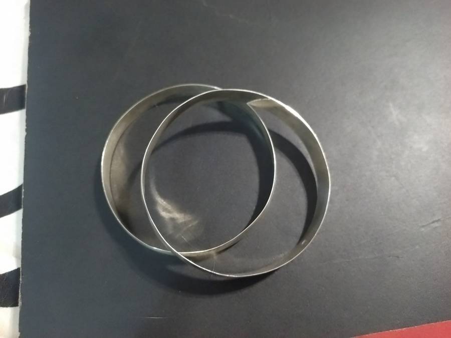 `STUNNING SET `of Genuine `STERLING SILVER 925` Bangles.