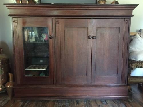 Stunning Wetherly's African Hardwood Cabinet **R13,000**