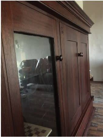 Stunning Wetherly's African Hardwood Cabinet **R13,000**