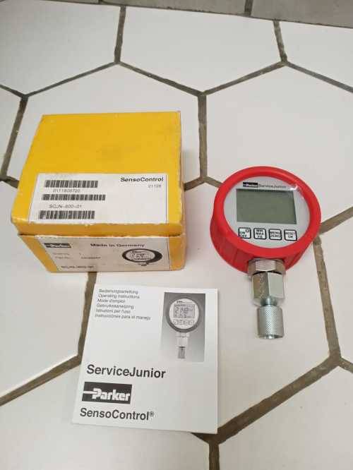 Parker 0-600bar Digital Pressure Guage