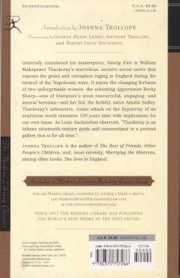 Vanity Fair by William Makepeace Thackeray [Paperback: Very Good]