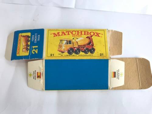MATCHBOX No 21 Original Box Only
