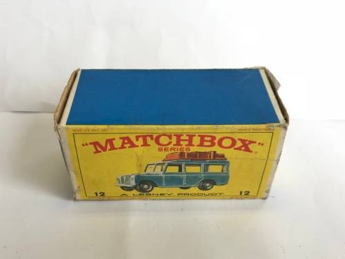 FOR GERRIT ONLY - Matchbox Lesney No. 12 Land Rover Safari Dark Green + Original Box
