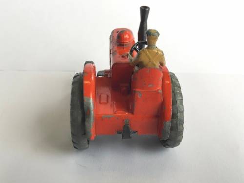 VINTAGE DINKY TOYS 301 FIELD MARSHALL TRACTOR with Dinky 322 Disc Harrow
