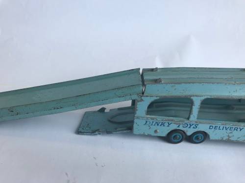 DINKY TOYS 582 PULLMORE CAR TRANSPORTER WITH RAMP