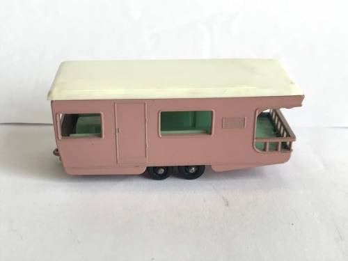 MATCHBOX LESNEY #23 TRAILER CARAVAN WITH ORIGINAL BOX
