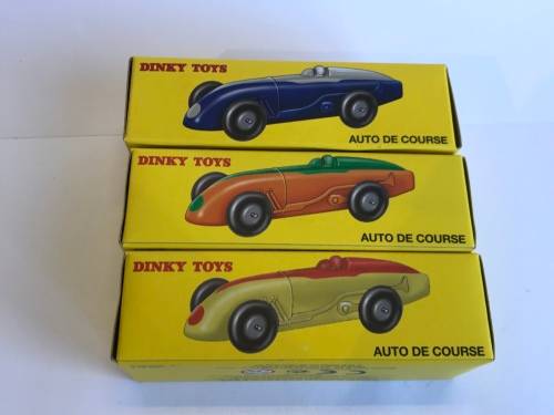 For Rudi only - Atlas Edition - Set of 3 - Dinky Toys 23A Auto De Course