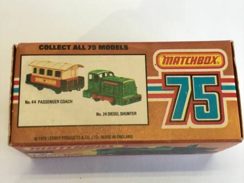Matchbox Superfast #47 - GWR Pannier Locomotive Train Engine + Original Box