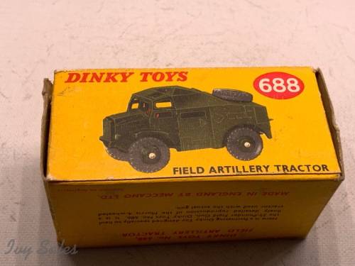 Dinky Toys #688 - Field Artillery Tractor + ORIGINAL BOX
