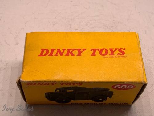Dinky Toys #688 - Field Artillery Tractor + ORIGINAL BOX