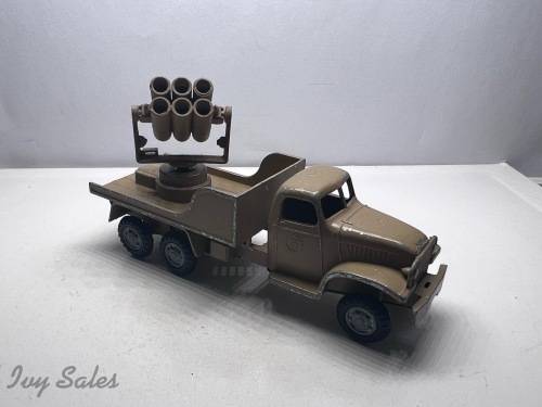Fj France Jouets Military Truck Dodge 6x6 Rocket Launcher
