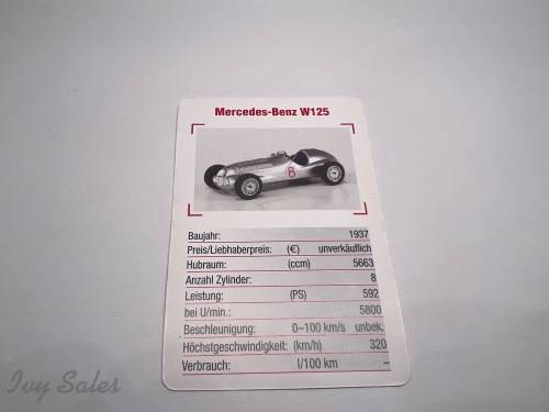 Schuco Junior #27011 Line Mercedes Benz MB W125