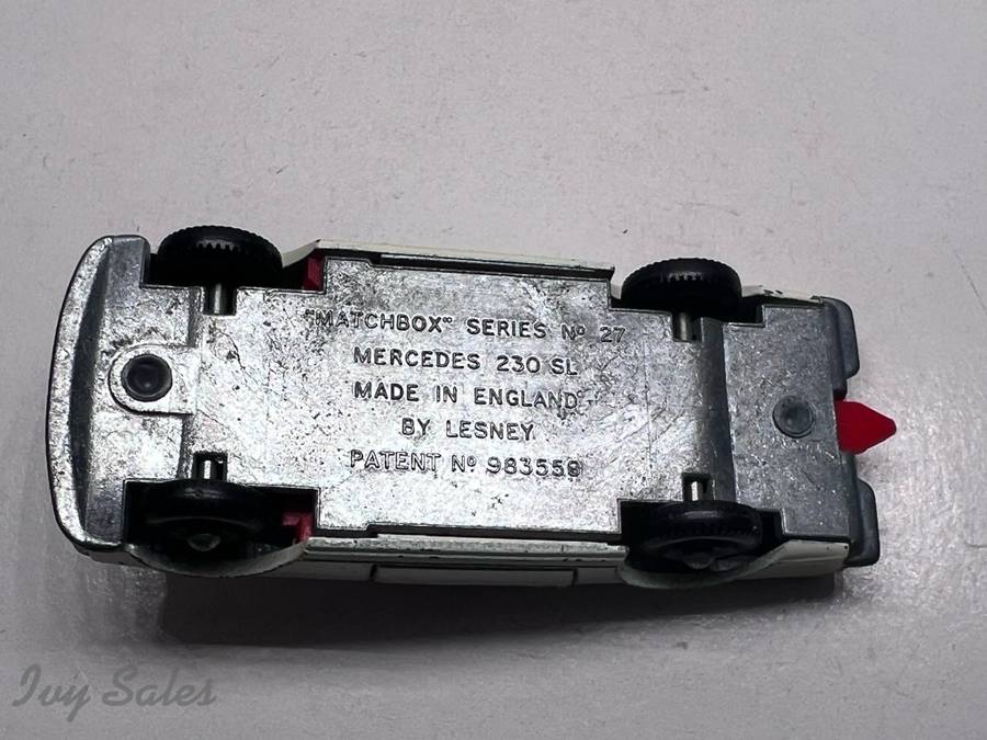 Matchbox Lesney #27 Mercedes 230 SL