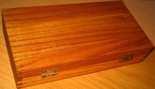 Utility Knives and Blades in Wooden Box