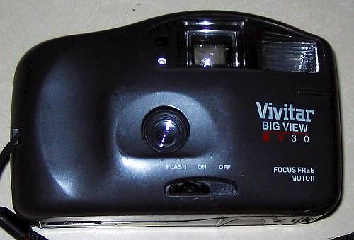 Vivitar BV30 Motorised Film Camera with Flash
