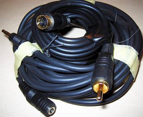 Audio Cables Adapters Jumble Sale