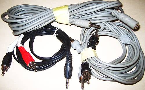 Audio Cables Adapters Jumble Sale