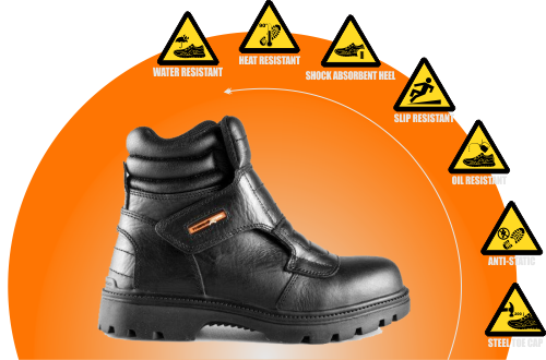 REBEL Thermotrak Hi Safety Boot