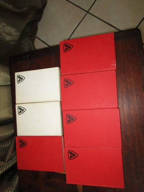 Rooi Ridder Boeke, Romanse - Red Knight Novels