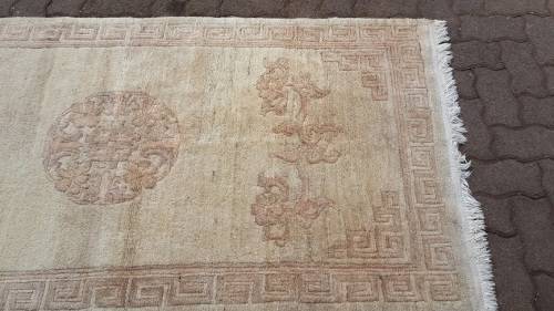 Hand-knotted Persian Chobi in virtually new condition
