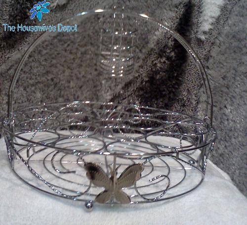 16 pc Cupcake metal basket